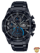 EDF-21005A-ER Solar Black Analog Watch.