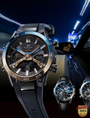 EDF-21003A-ER Solar Blue Honda Racing Watch.