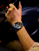 EDF-21003A-ER Solar Blue Honda Racing Watch.