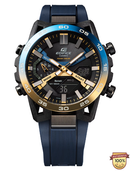 EDF-21003A-ER Solar Blue Honda Racing Watch.