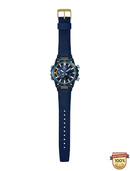 EDF-21001-ER Solar Blue Analog Watch.