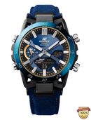 EDF-21001-ER Solar Blue Analog Watch.