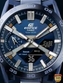 EDF-2100-YZ1-DR Solar Blue Watch.