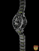 MTG-N2100GS-ER Solar Black Analog-Digital.