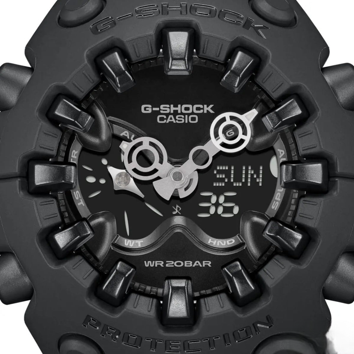 GA-2110-1ADR Analog-Digital Black Watch - Image 6