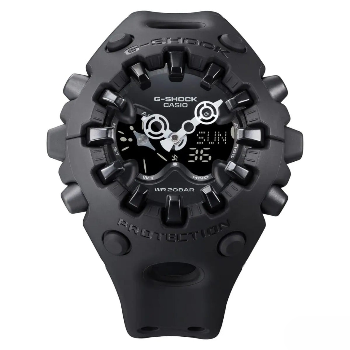GA-2110-1ADR Analog-Digital Black Watch