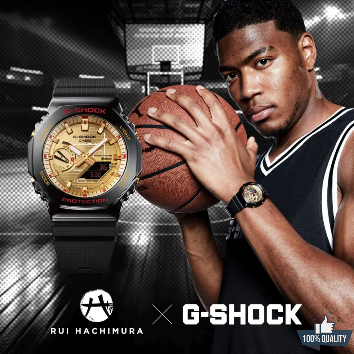 G-210012 Premium Black Golden Watch - Image 7
